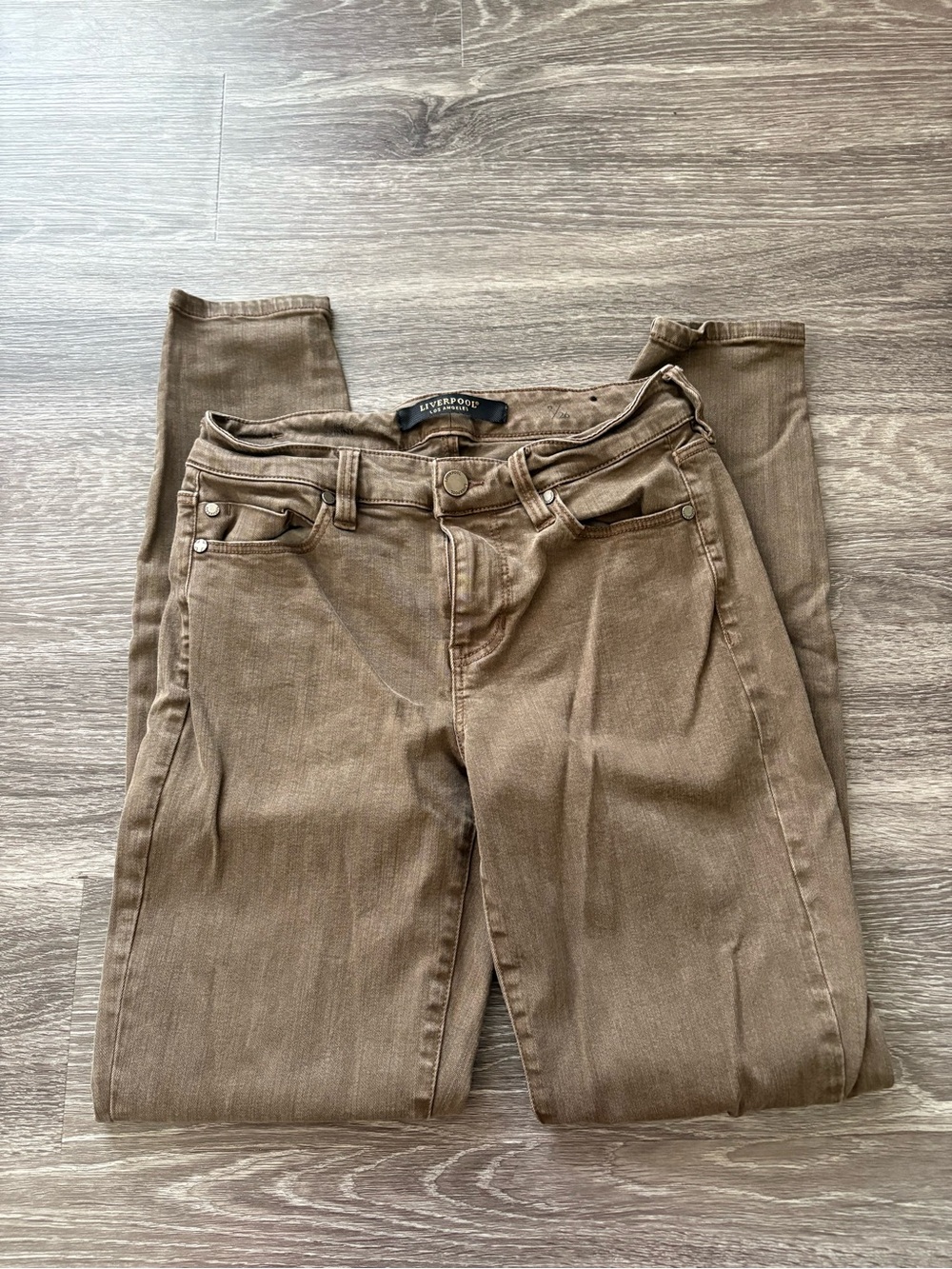Liverpool Brown Skinny Jeans